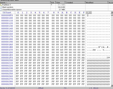 WinHex 鿴MBR